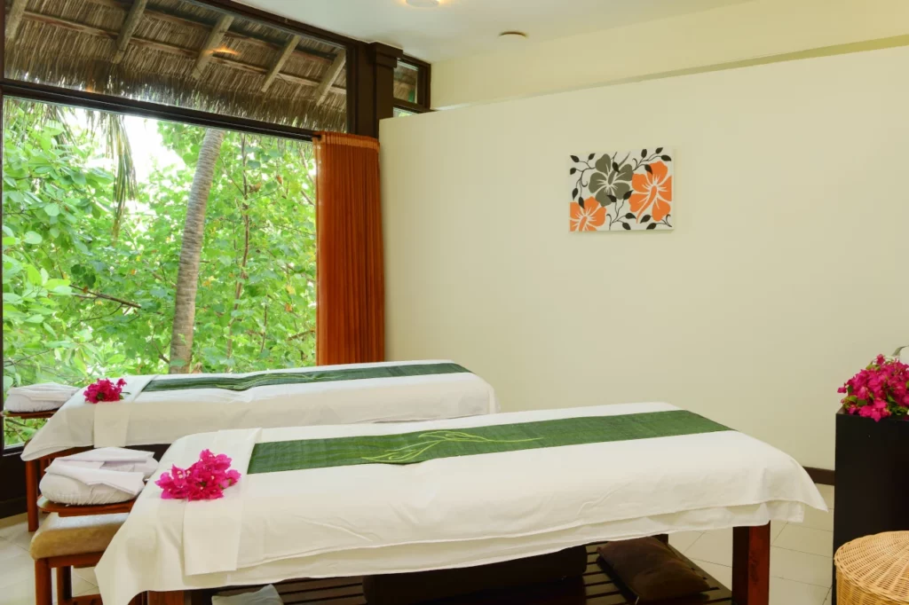 Spa Bereich im Adaaran Club Rannalhi