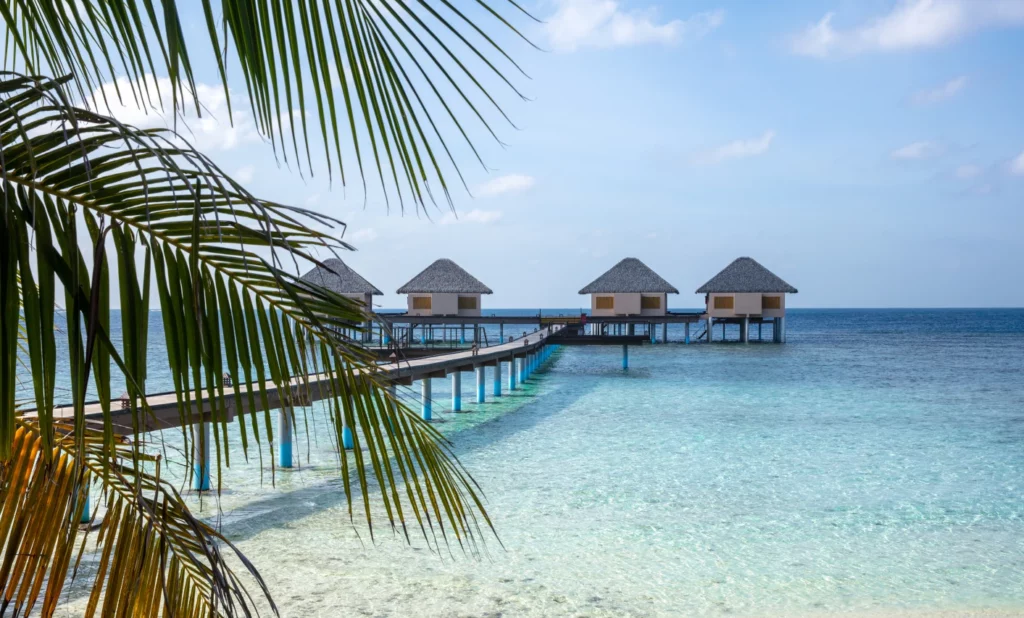 Strandszene Malediven